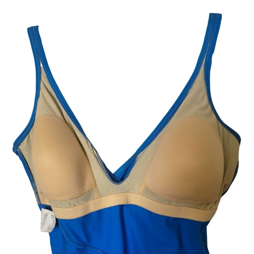 Miraclesuit Oceanus Onepiece Swimsuit, 18, Copen Blue, Summer, Beach - Picture 6 of 9